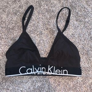 Calvin Klein non-padded cloth bra